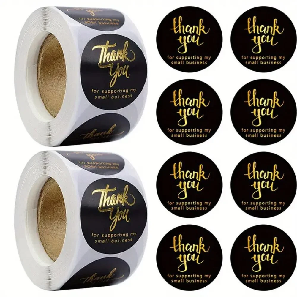 500 Black & Gold Foil 